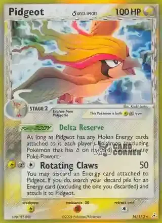 EX Holon Phantoms Kartenliste - Tauboss δ 14/110