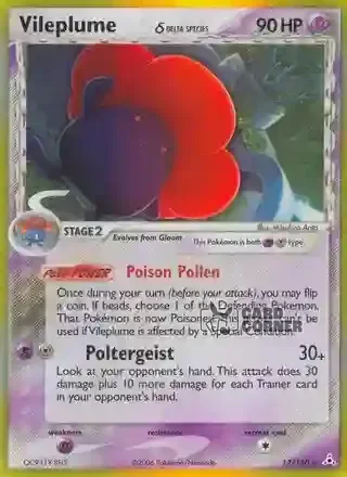 EX Holon Phantoms Kartenliste - Giflor δ 17/110