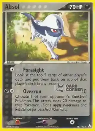 EX Holon Phantoms Kartenliste - Absol 18/110