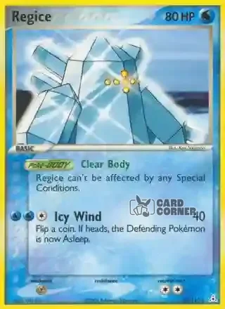 EX Holon Phantoms Kartenliste - Regice 27/110