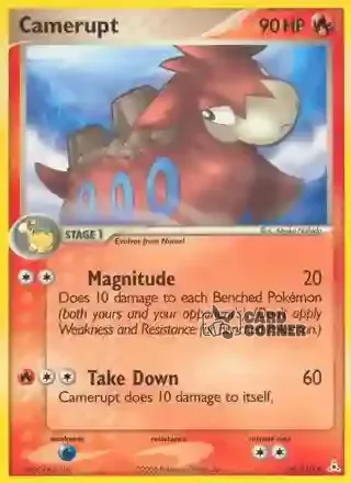 EX Holon Phantoms Kartenliste - Camerupt 36/110