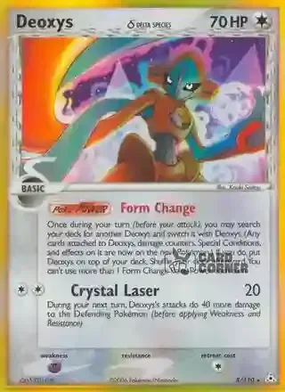 EX Holon Phantoms Kartenliste - Deoxys δ 5/110