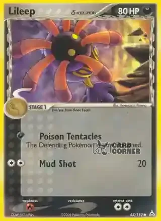 EX Holon Phantoms Kartenliste - Liliep δ 68/110