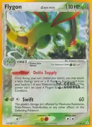 EX Holon Phantoms Kartenliste - Libelldra δ 7/110