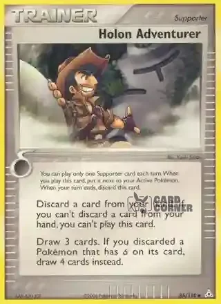 EX Holon Phantoms Kartenliste - Holon-Abenteurer 85/110