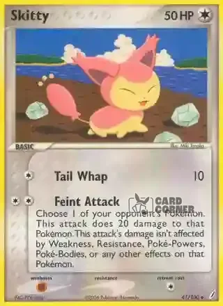 EX Crystal Guardians Kartenliste - Loturzel δ 41/100