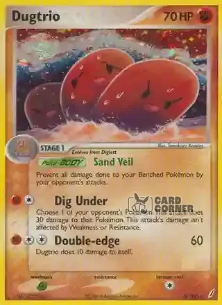 EX Crystal Guardians Kartenliste - Digdri δ 5/100