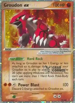 EX Crystal Guardians Kartenliste - Groudon 93/100