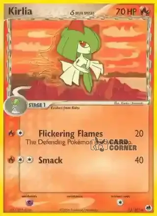 EX Dragon Frontiers Kartenliste - Kirlia δ 33/101