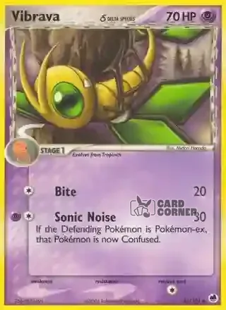 EX Dragon Frontiers Kartenliste - Vibrava δ 42/101