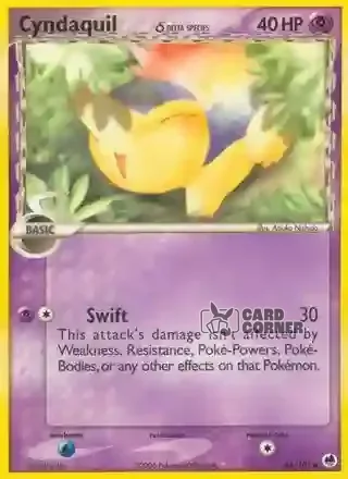 EX Dragon Frontiers Kartenliste - Feurigel δ 45/101