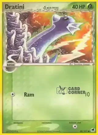 EX Dragon Frontiers Kartenliste - Dratini δ 46/101