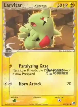 EX Dragon Frontiers Kartenliste - Larvitar δ 52/101