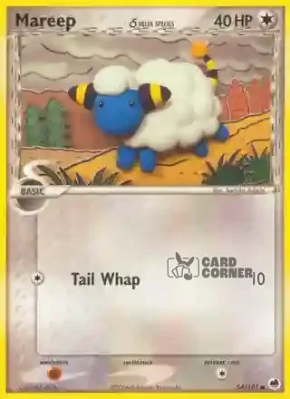 EX Dragon Frontiers Kartenliste - Voltilamm δ 54/101