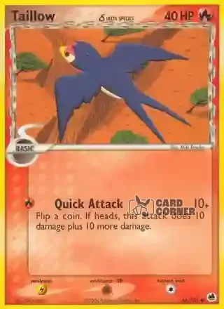 EX Dragon Frontiers Kartenliste - Schwalbini δ 66/101