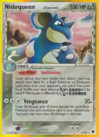 EX Dragon Frontiers Kartenliste - Nidoqueen δ 7/101