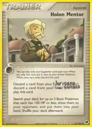 EX Dragon Frontiers Kartenliste - Holon-Lehrer 75/101