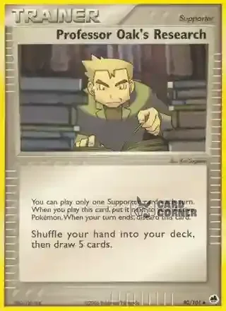 EX Dragon Frontiers Kartenliste - Professor Eichs Nachforschungen 80/101