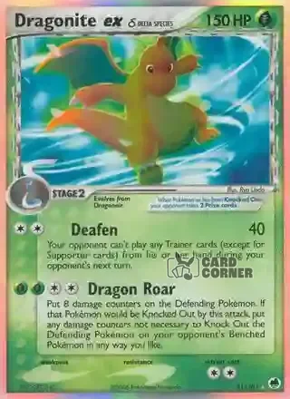 EX Dragon Frontiers Kartenliste - Dragoran ex δ 91/101