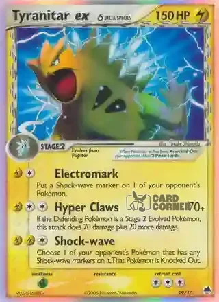 EX Dragon Frontiers Kartenliste - Despotar ex δ 99/101