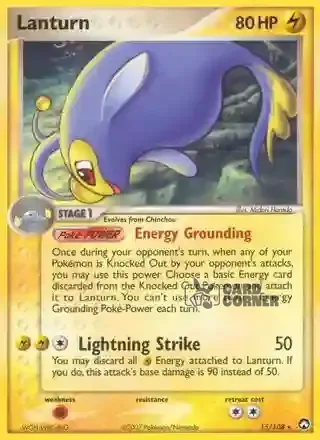 EX Power Keepers Kartenliste - Lanturn 15/108