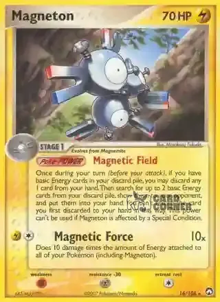 EX Power Keepers Kartenliste - Magneton 16/108