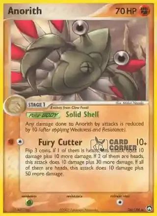 EX Power Keepers Kartenliste - Anorith 26/108