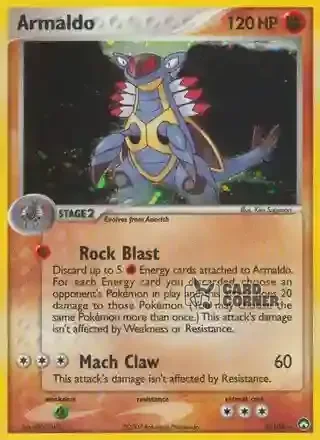 EX Power Keepers Kartenliste - Armaldo 3/108