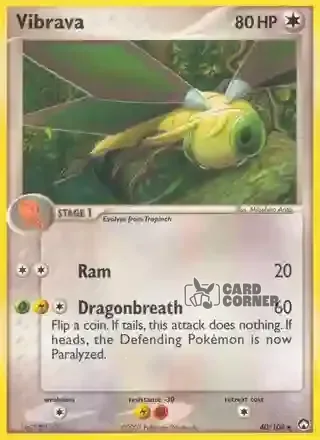 EX Power Keepers Kartenliste - Vibrava 40/108