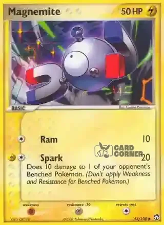 EX Power Keepers Kartenliste - Magnetilo 54/108