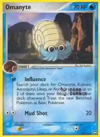 EX Power Keepers Kartenliste - Amonitas 56/108