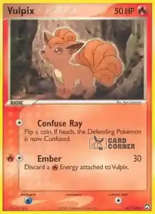 EX Power Keepers Kartenliste - Vulpix 69/108