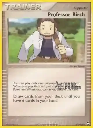 EX Power Keepers Kartenliste - Professor Birk 80/108