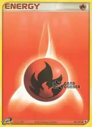 EX Ruby and Sapphire Kartenliste - Feuer-Energie 108/109