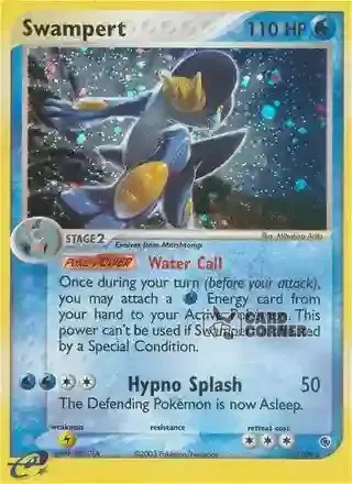 EX Ruby and Sapphire Kartenliste - Sumpex 13/109