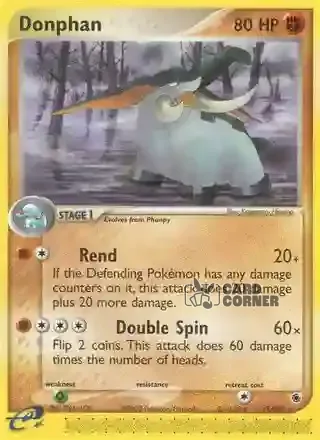 EX Ruby and Sapphire Kartenliste - Donphan 17/109