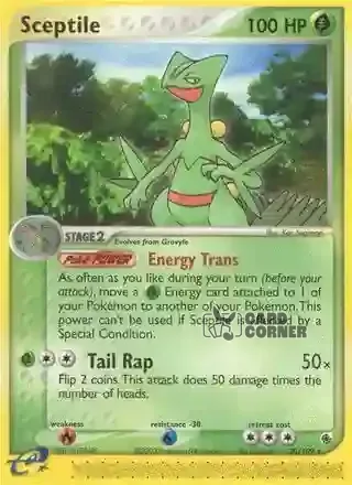 EX Ruby and Sapphire Kartenliste - Gewaldro 20/109