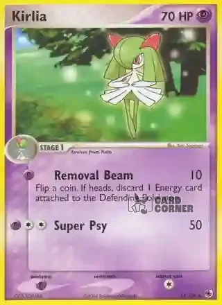 EX Ruby and Sapphire Kartenliste - Kirlia 34/109