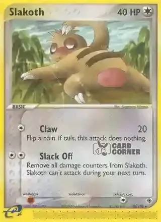 EX Ruby and Sapphire Kartenliste - Bummelz 45/109