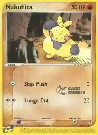 EX Ruby and Sapphire Kartenliste - Makuhita 56/109