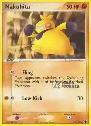 EX Ruby and Sapphire Kartenliste - Makuhita 57/109