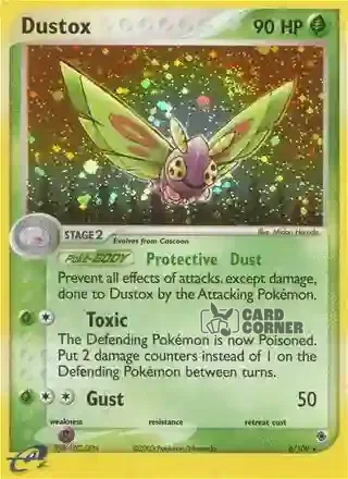 EX Ruby and Sapphire Kartenliste - Pudox 6/109
