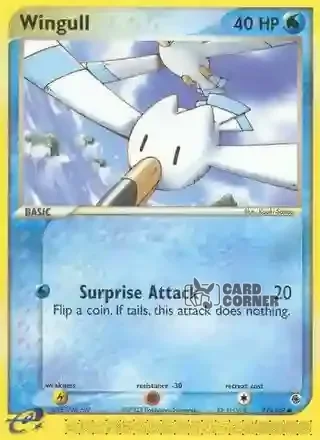 EX Ruby and Sapphire Kartenliste - Wingull 77/109