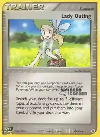 EX Ruby and Sapphire Kartenliste - Lady Outing 83/109