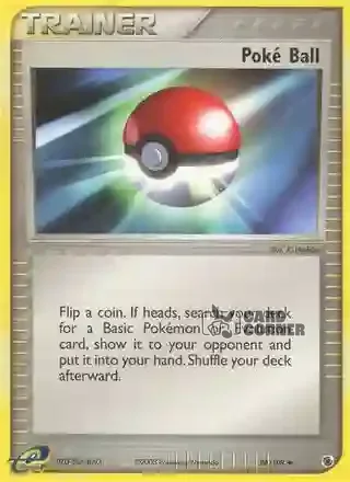 EX Ruby and Sapphire Kartenliste - Poké Ball 86/109