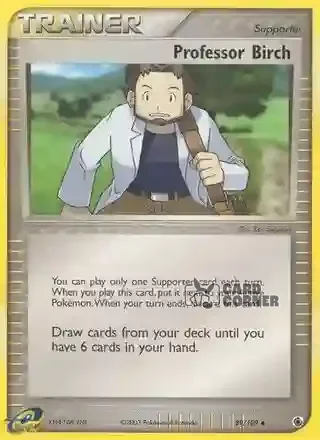 EX Ruby and Sapphire Kartenliste - Professor Birk 89/109