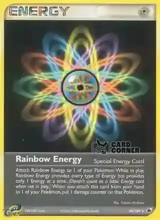 EX Ruby and Sapphire Kartenliste - Regenbogen-Energie 95/109