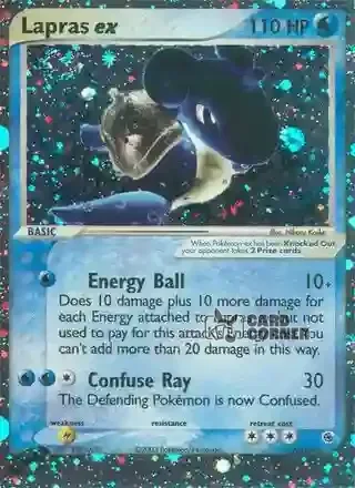 EX Ruby and Sapphire Kartenliste - Lapras ex 99/109