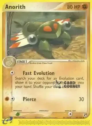 EX Sandstorm Kartenliste - Anorith 27/100