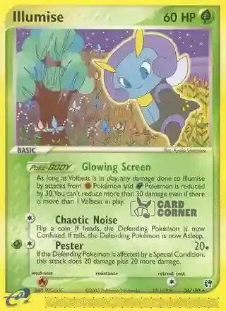 EX Sandstorm Kartenliste - Illumise 38/100